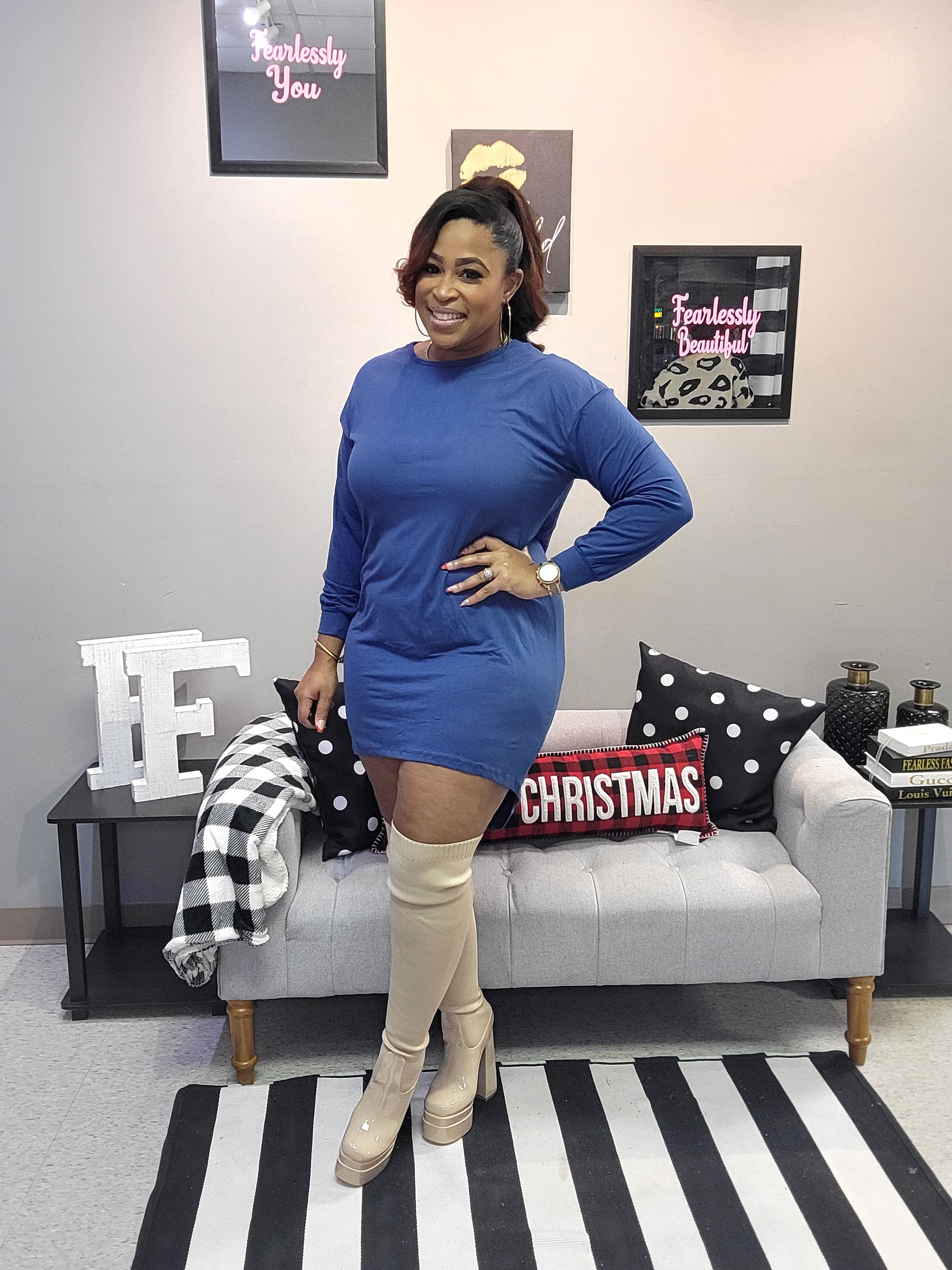 I'm That Chick (Blue) Fearless Fashion By V I'm That Chick (Blue) Fearless Fashion By V