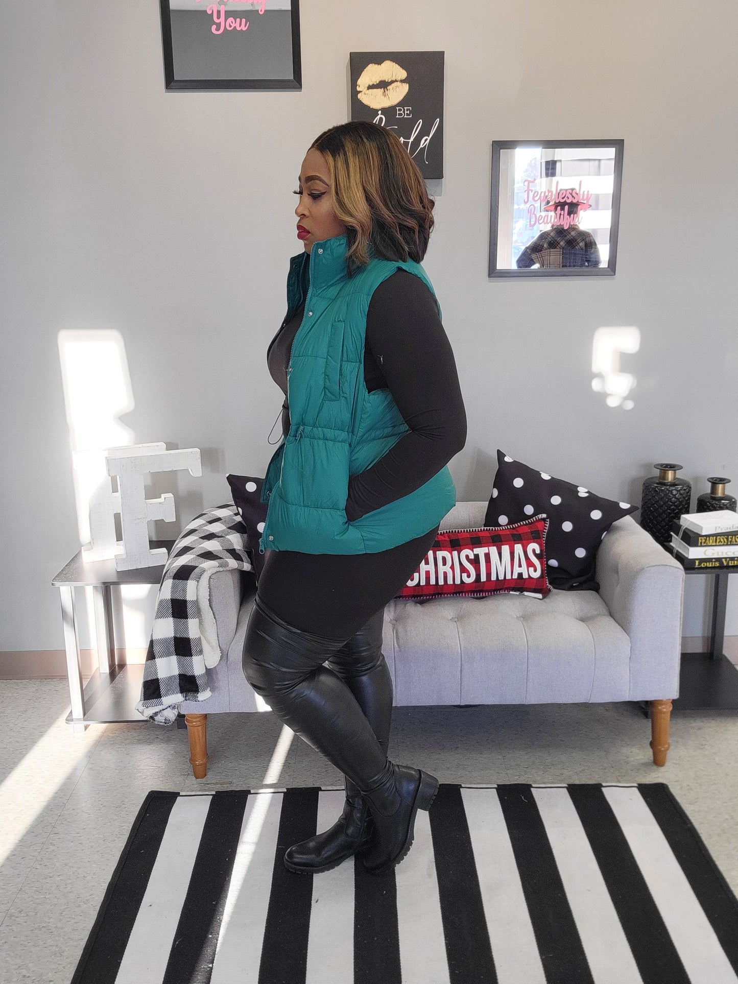 "Undeniable" Vest (Green)