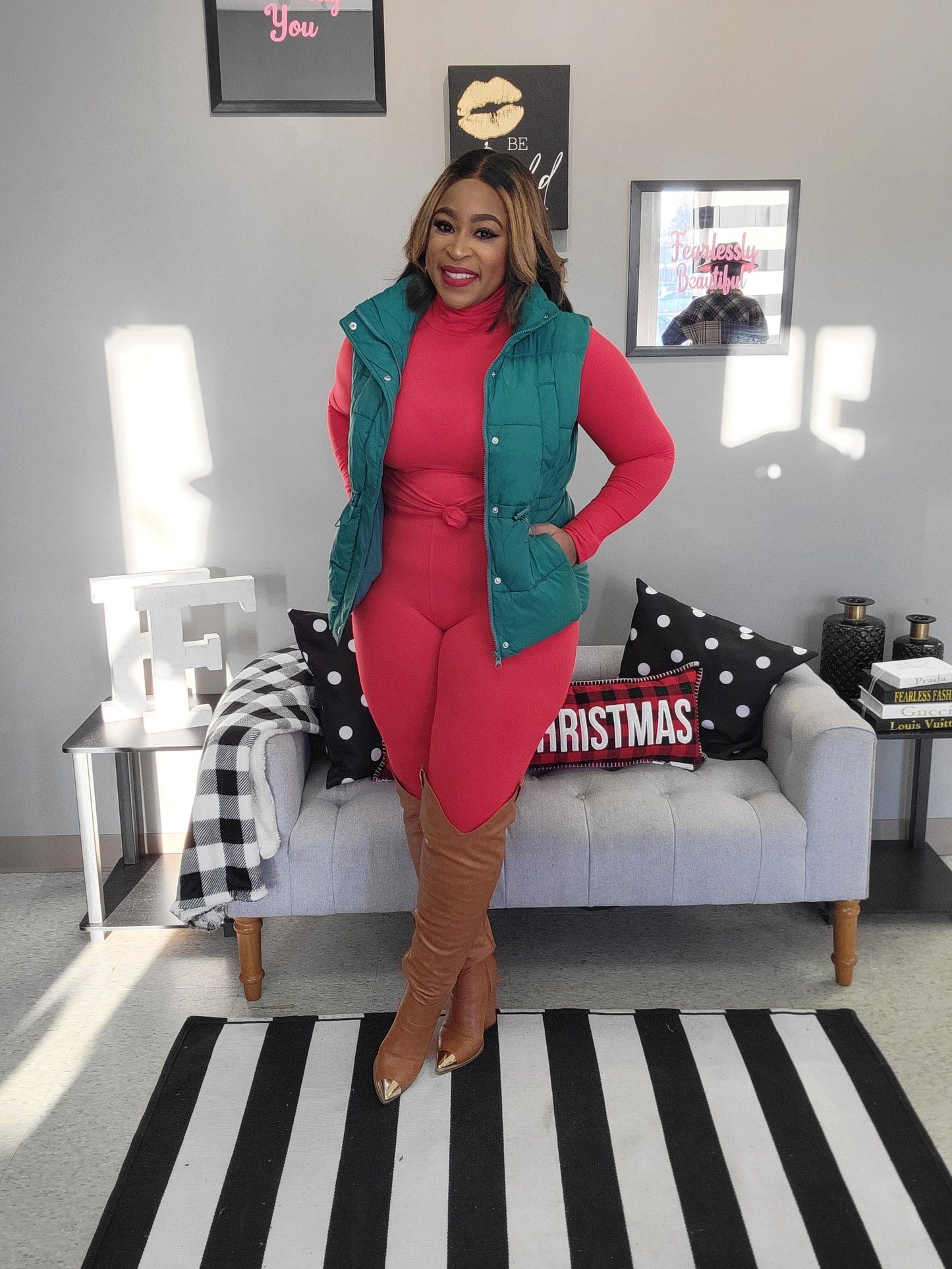 "Undeniable" Vest (Green)