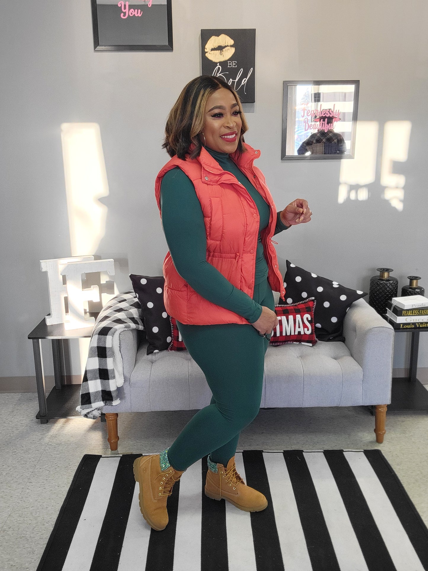 "Undeniable" Vest (Red)