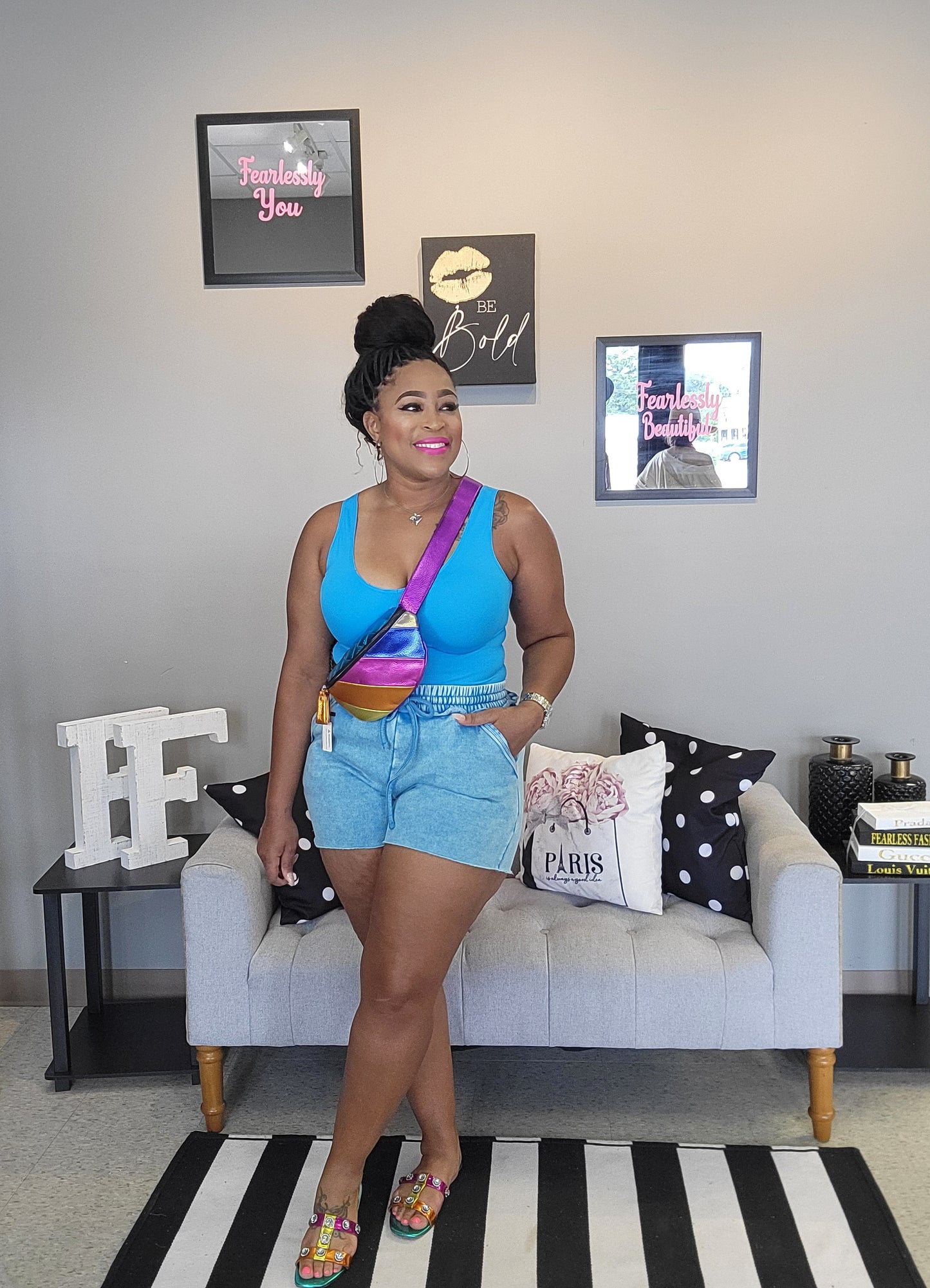 Short Stuff (Ice Blue)