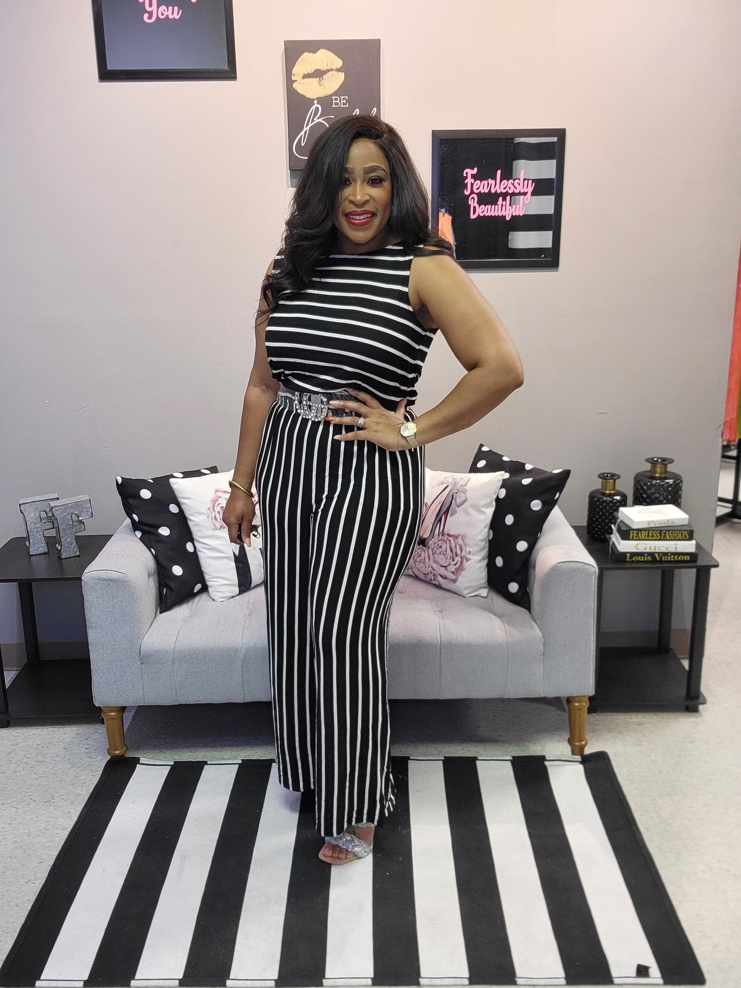 All About Business (Plus-Black/Ivory)